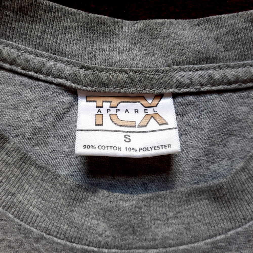 TCX Apparel S Gray Short Sleeve Marines T-Shirt - Picture 4 of 5